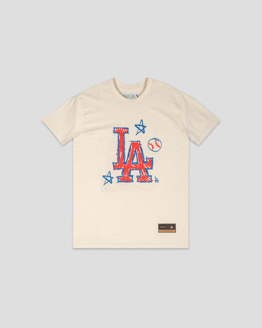Crayon Series Youth T-Shirt - Los Angeles Dodgers - Baseballism Online