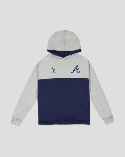 Double Play Reversible Hoodie Home and Away - Atlanta Braves - Baseballism Online