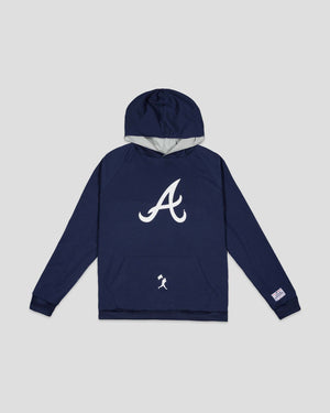 Double Play Reversible Hoodie Home and Away - Atlanta Braves - Baseballism Online