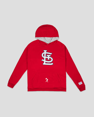 Double Play Reversible Hoodie Home and Away - St. Louis Cardinals - Baseballism Online