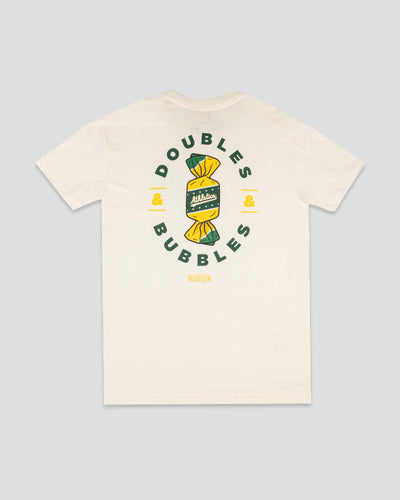 Bubbles and Doubles T-Shirt - Athletics - Baseballism Online