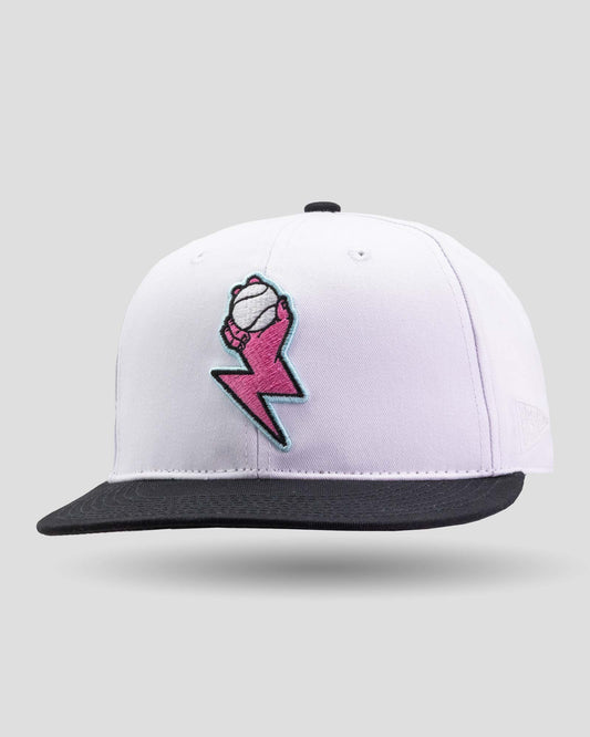 Electric Arms Cap - White - Baseballism Online