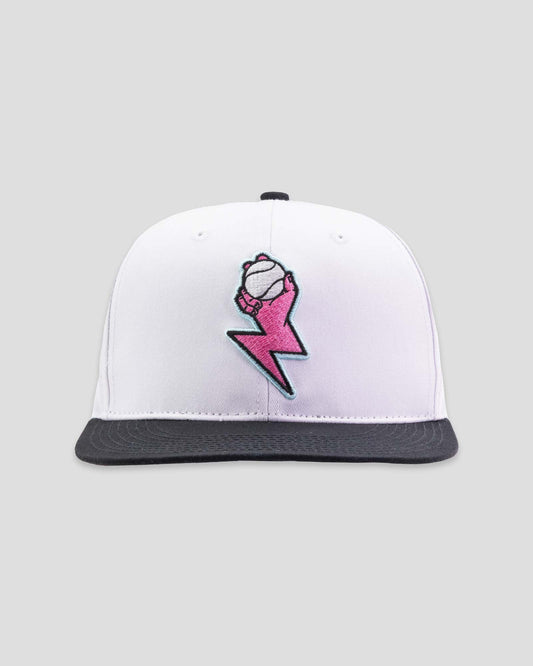 Electric Arms Cap - White - Baseballism Online