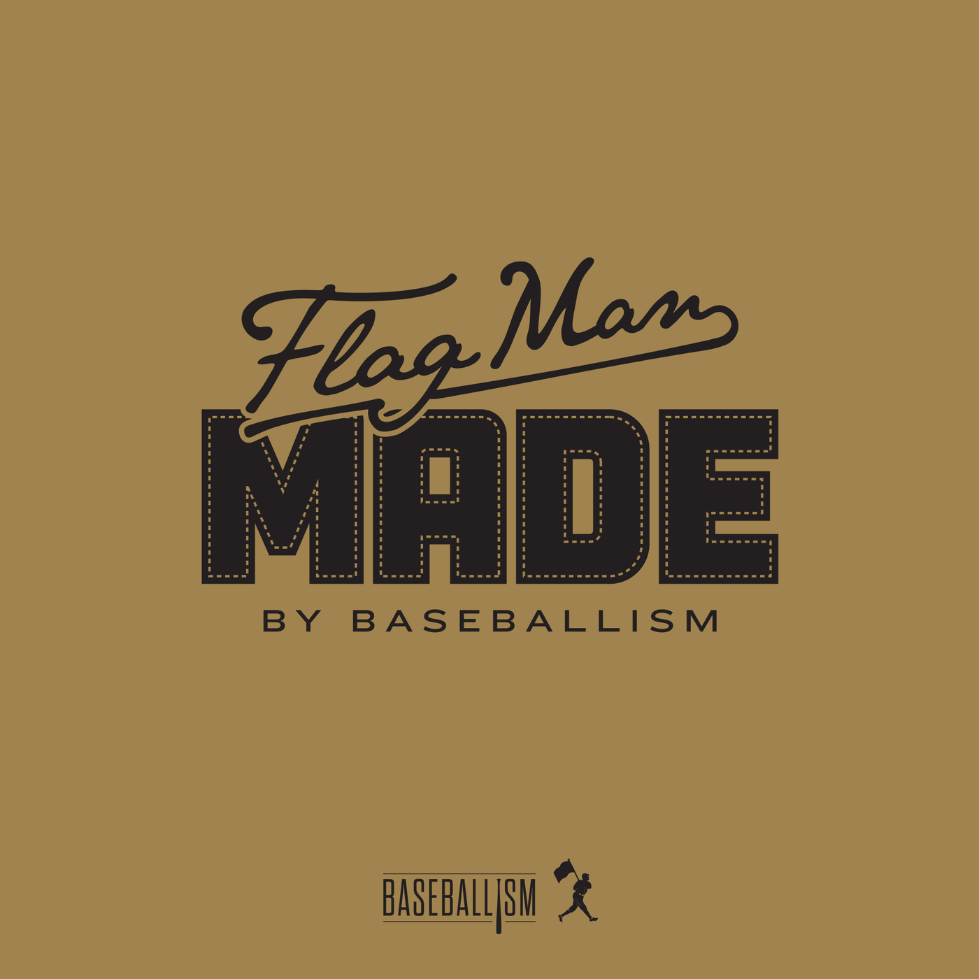 Flag Man Made: Baseballism による野球およびソフトボールのリーグおよび組織向けのオンフィールドキャップ