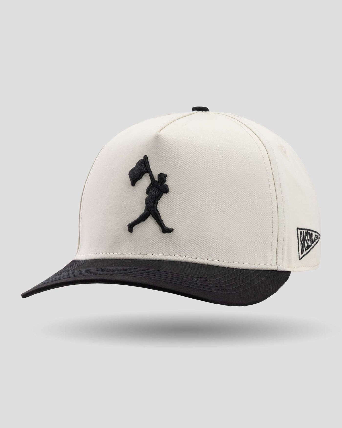 Flag Man Five Panel Cap (Cream)