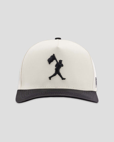 Flag Man Five Panel Cap (Cream)