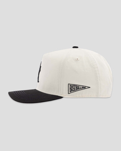 Flag Man Five Panel Cap (Cream)