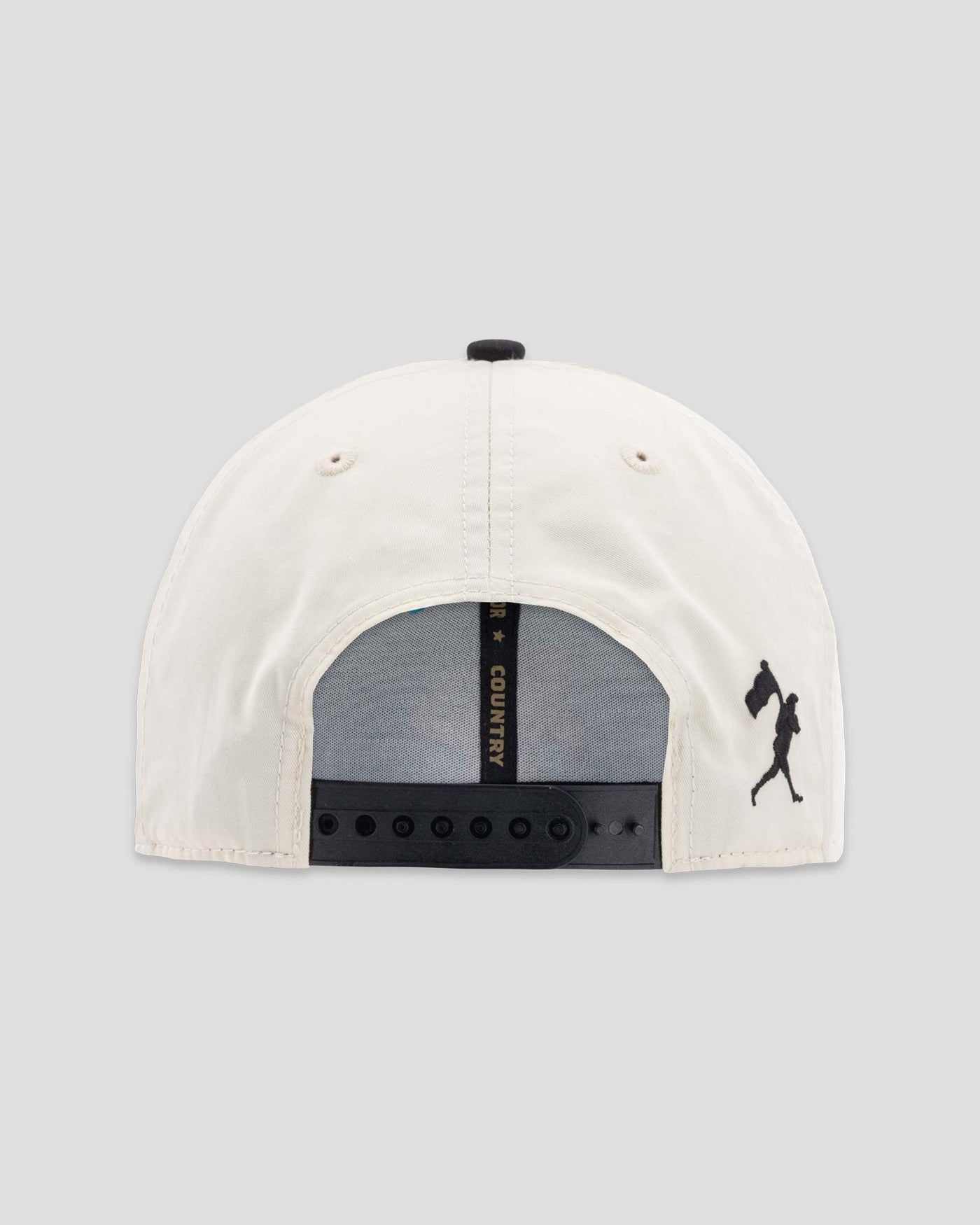 Flag Man Five Panel Cap (Cream)