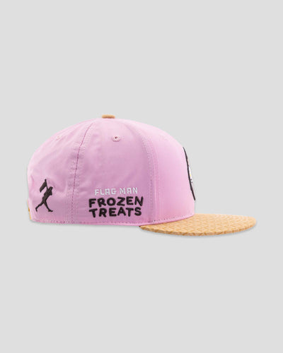 Frozen Treats Ice Cream Sundae Cap (Strawberry) - Youth