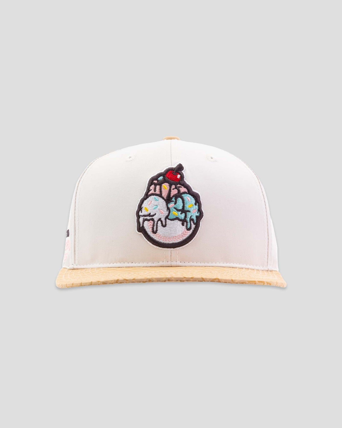Flag Man Frozen Treats Ice Cream Sundae Cap (Vanilla) - Youth