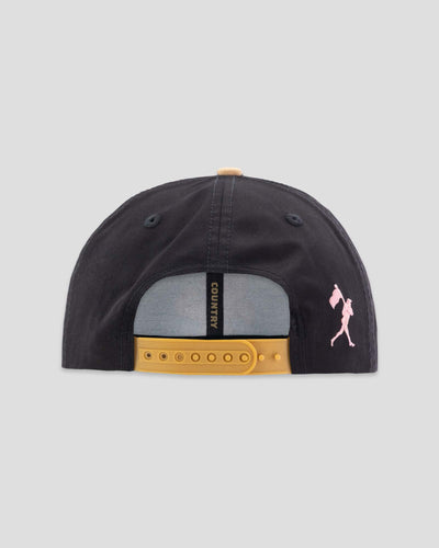 Frozen Treats Ice Cream Sundae Five Panel Cap - Black - Baseballism Online