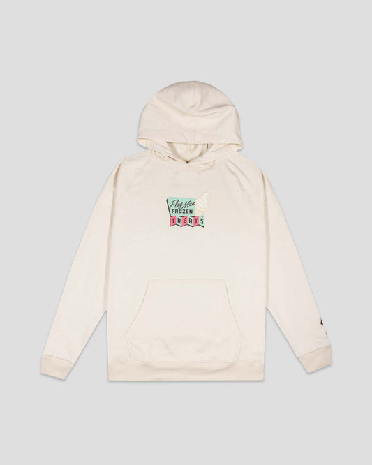 Frozen Treats Ice Cream Sundae Hoodie (Vanilla) - Youth - Baseballism Online