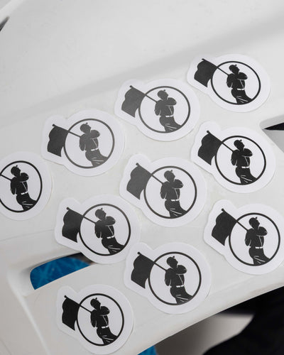 Flag Man Helmet Sticker Pack 2025 - 192 Stickers - Baseballism Online