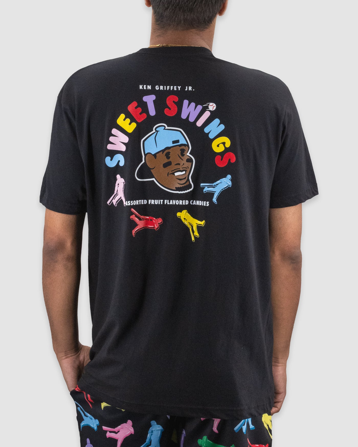 Griffey Jr. Sweet Swings Gummy Candy T-Shirt - Black