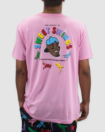 Griffey Jr. Sweet Swings Gummy Candy T-Shirt - Pink