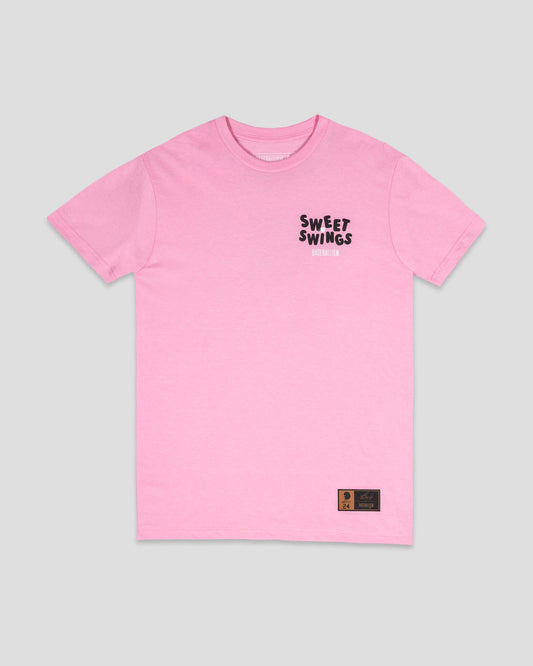 Griffey Jr. Sweet Swings Gummy Candy T-Shirt - Pink - Baseballism Online