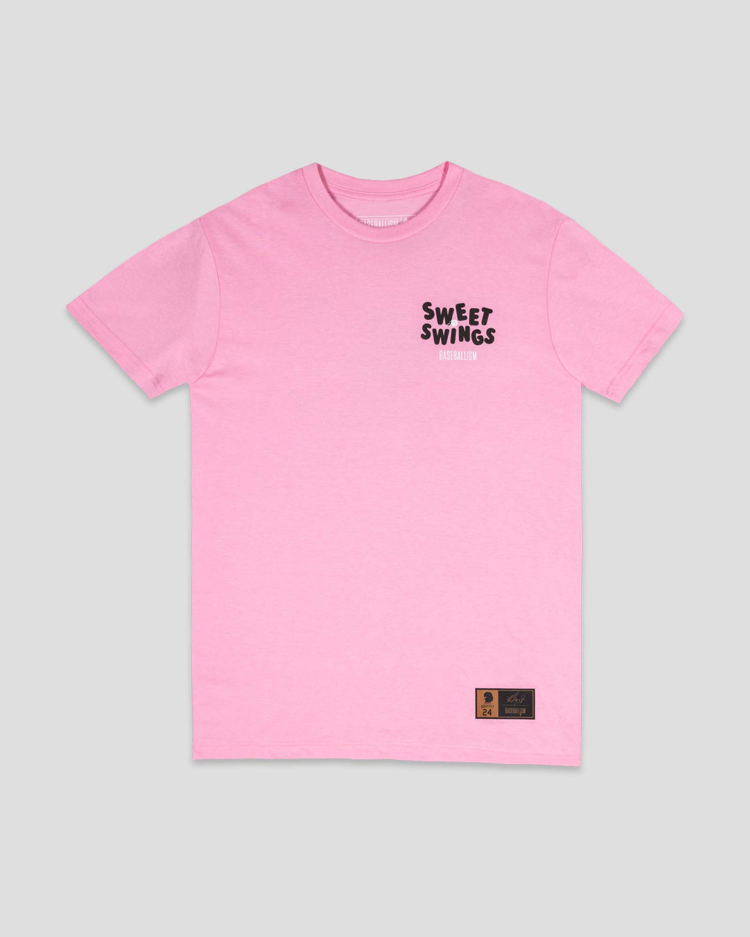 Griffey Jr. Sweet Swings Gummy Candy T-Shirt - Pink | Baseballism