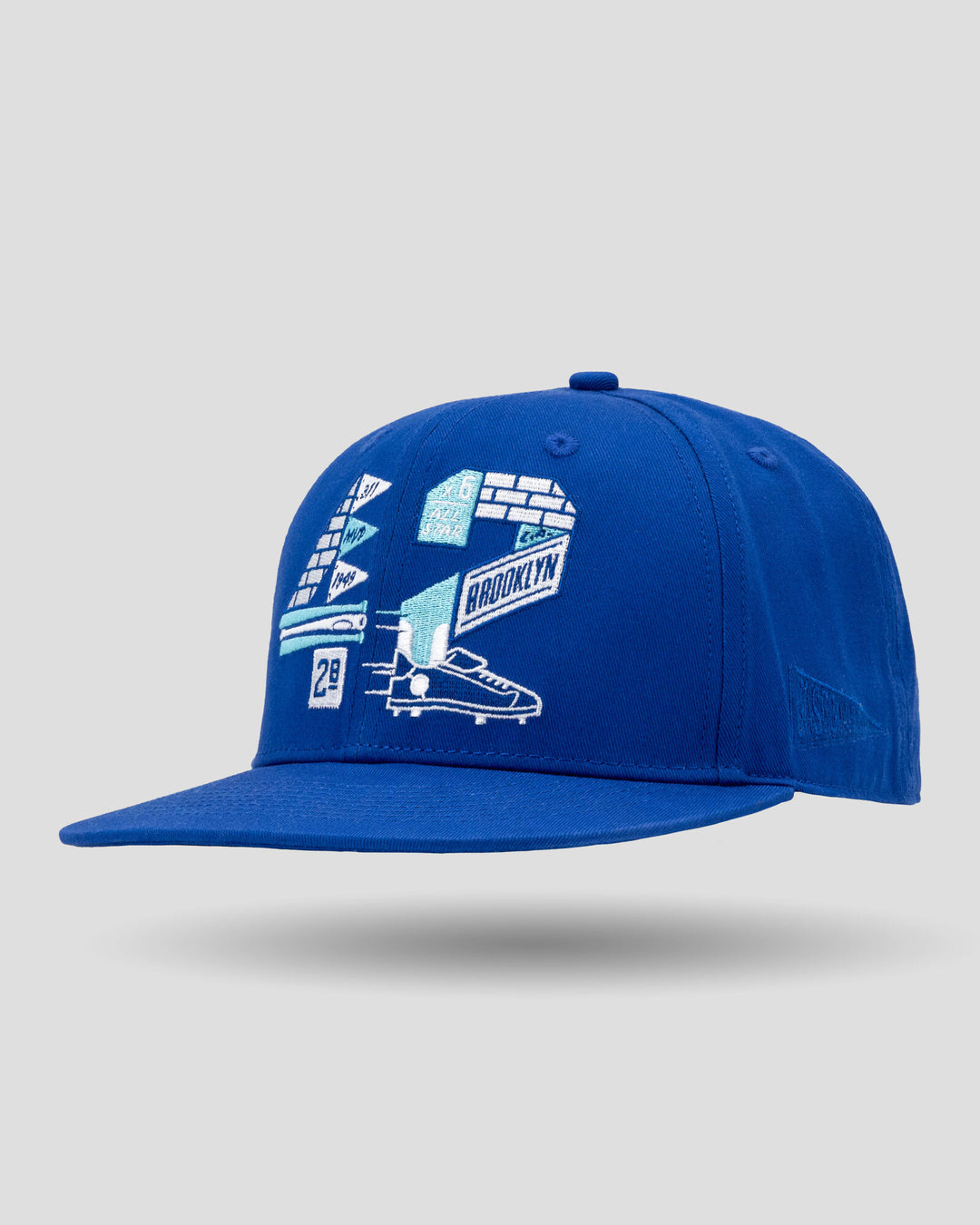 Jackie Robinson 42 Accolades Cap - Blue | Baseballism Online