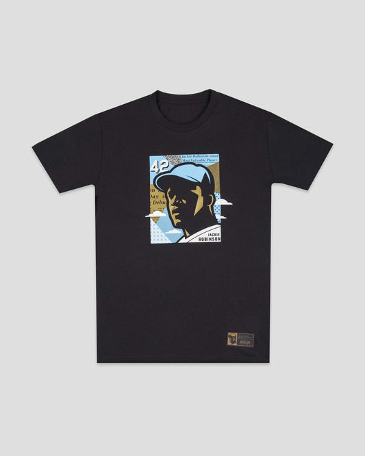 Jackie Robinson Front Page T-Shirt - Baseballism Online