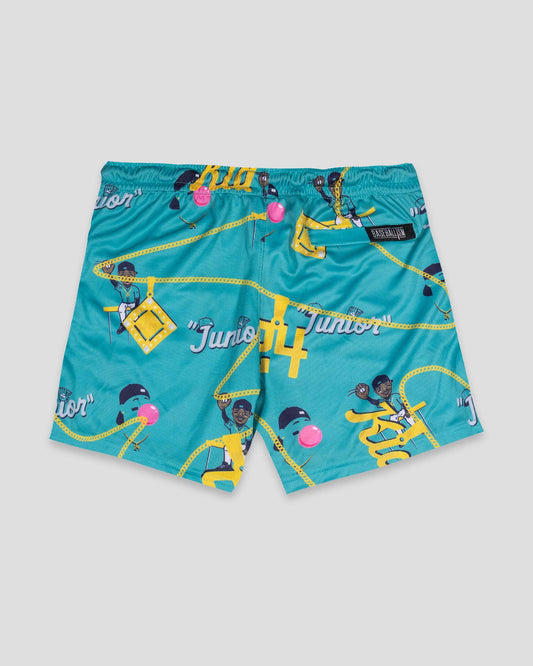 Ken Griffey Jr. Diamond Air Mesh Shorts - Baseballism Online