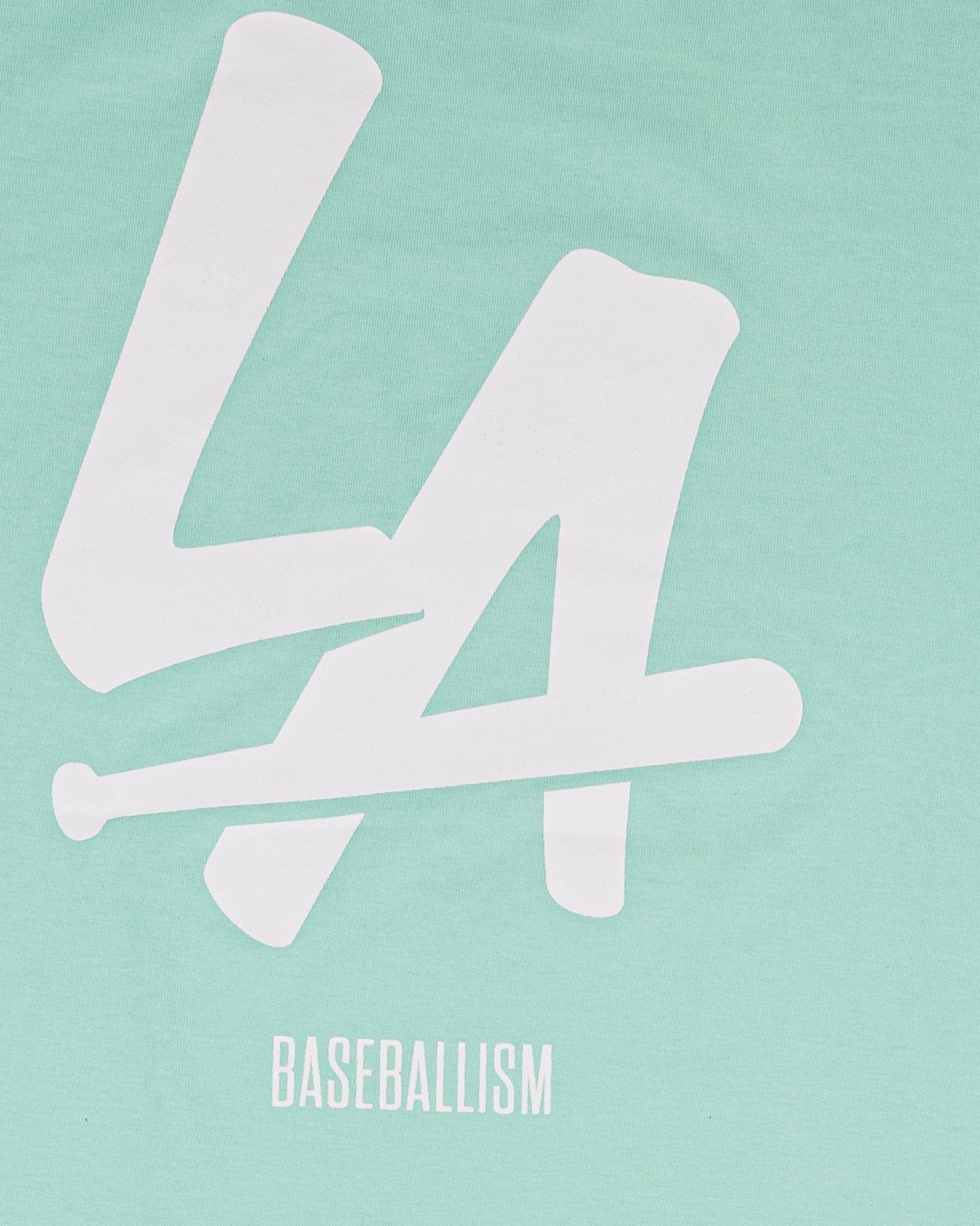 LA Bat T-Shirt (Mint) - Youth - Baseballism Online