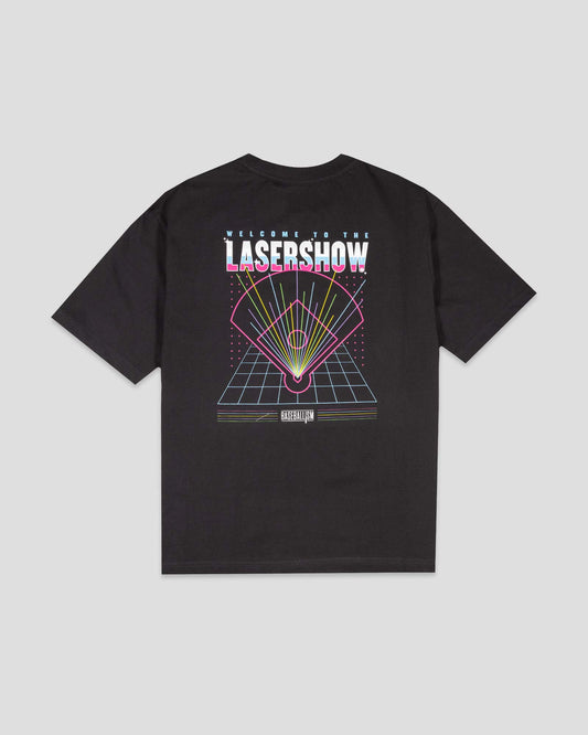 Laser Show - Pima Cotton T-Shirt - Baseballism Online