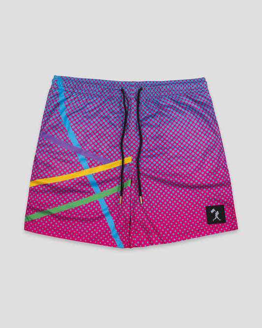 Laser Show Diamond Air Mesh Shorts - Baseballism Online