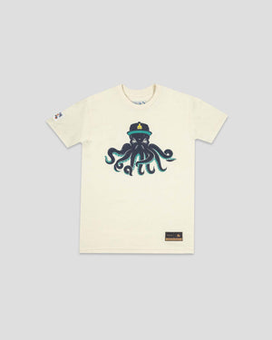 Mariners Monster Youth T-Shirt (Cream) - Seattle Mariners - Baseballism Online