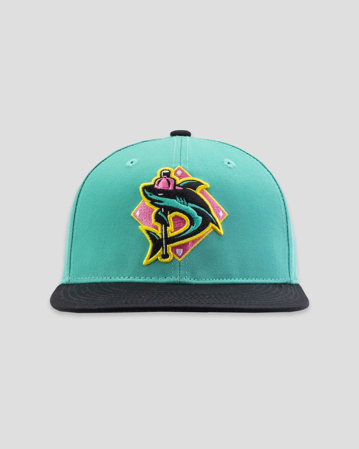 Shark Attack Cap - Teal - Baseballism Online