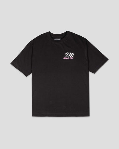 Speed Kills Pima Cotton T-Shirt - Black - Baseballism Online
