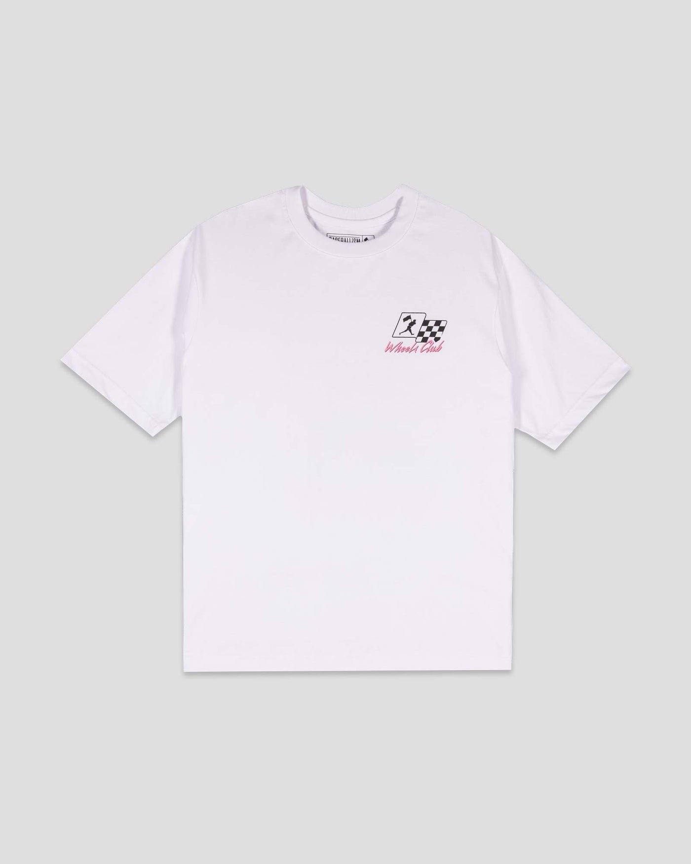 Speed Kills Diamond Pima Oversized T-Shirt - White