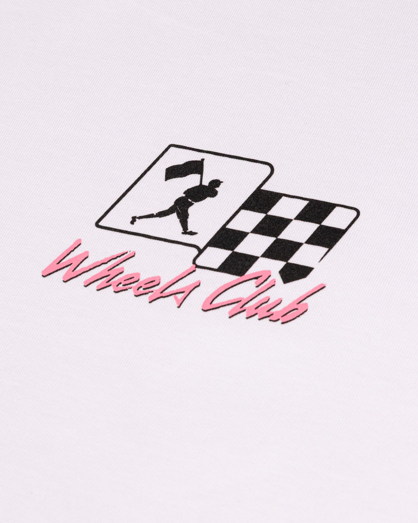 Speed Kills Diamond Pima Oversized T-Shirt - White