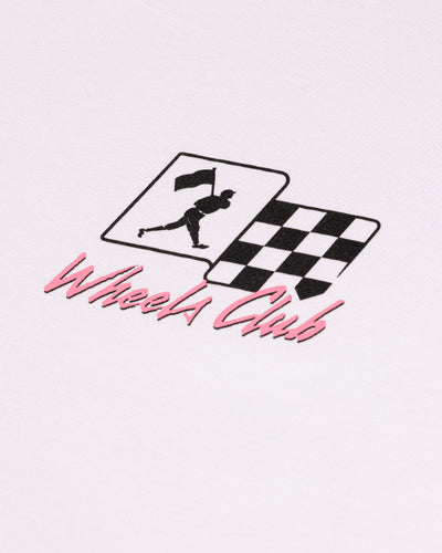 Speed Kills Diamond Pima Oversized T-Shirt - White