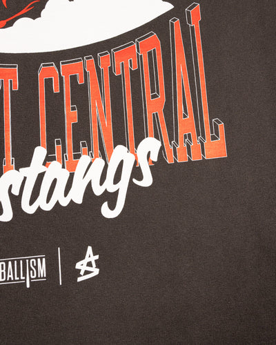 Tennessee Catholic Baptist Central Oversized T-Shirt (Carbon) - Baseballism x Austin Schultz - Baseballism Online