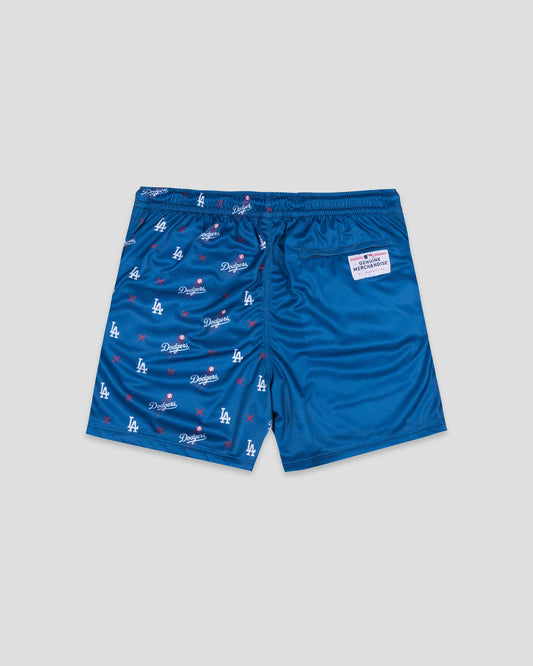 Two Way Diamond Air Youth Mesh Shorts - Los Angeles Dodgers - Baseballism Online