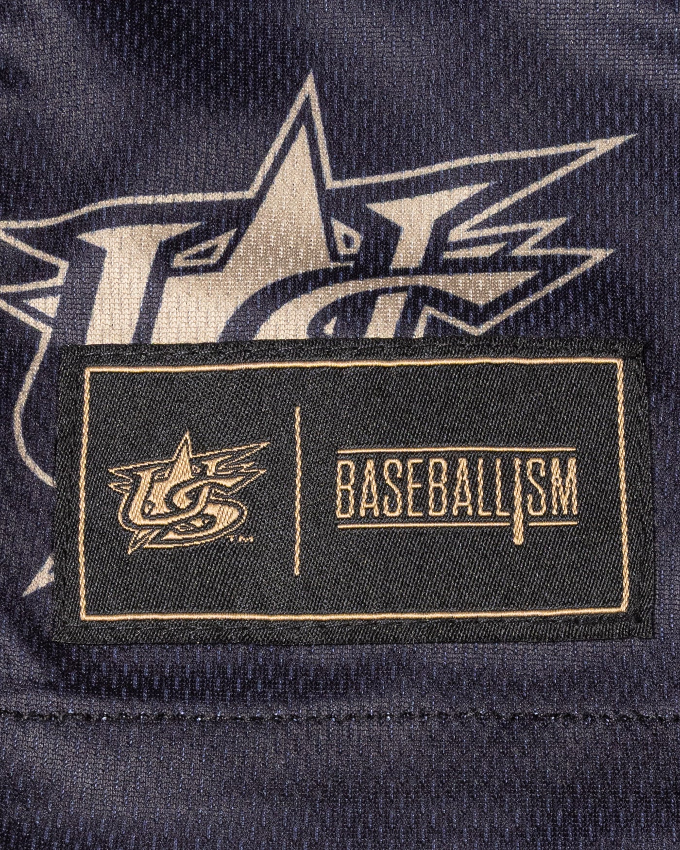 USA Pattern Diamond Air Youth Mesh Shorts (Gold) - Baseballism x USA Baseball