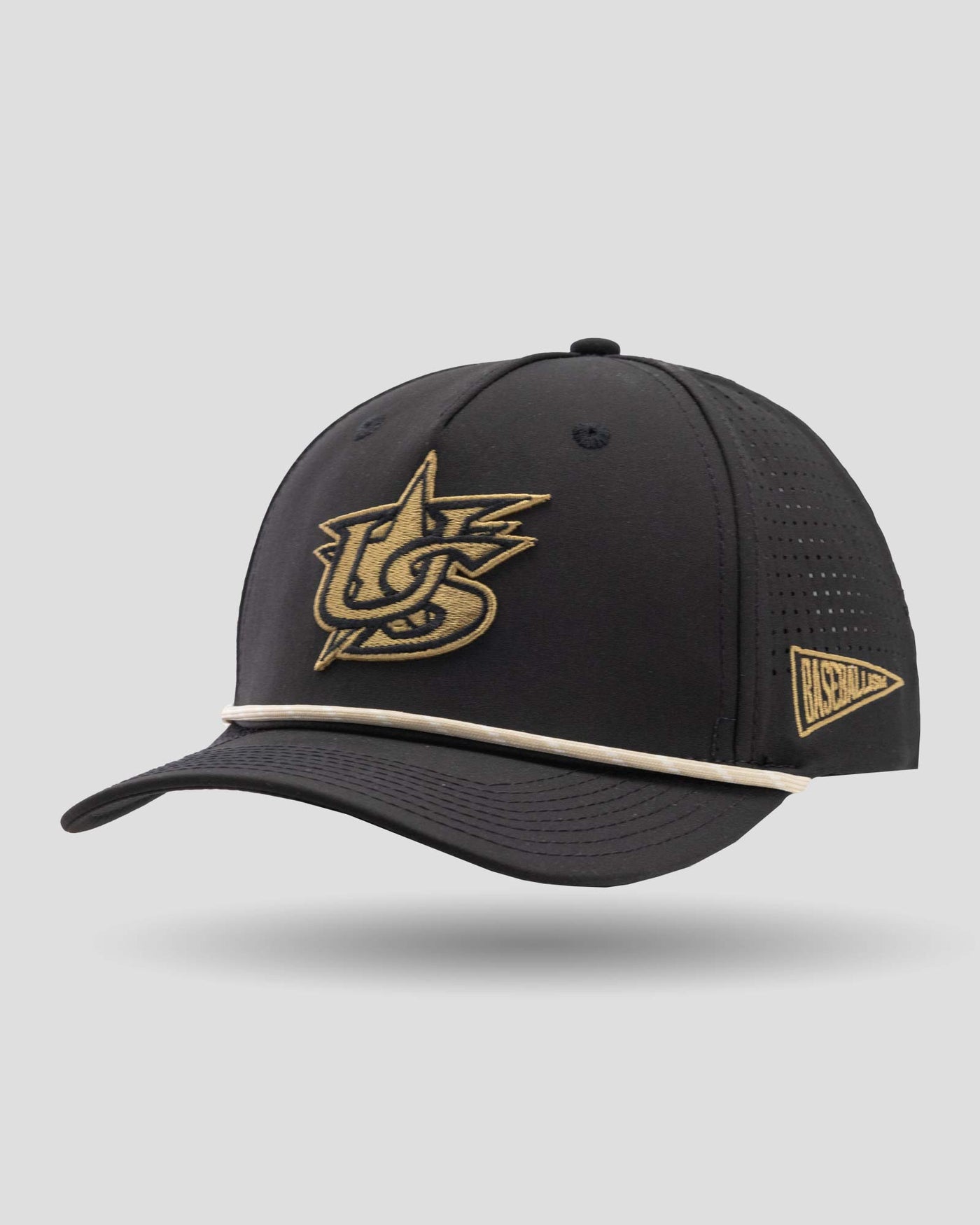 USA Rope Cap (Black/Gold) - Baseballism x USA Baseball