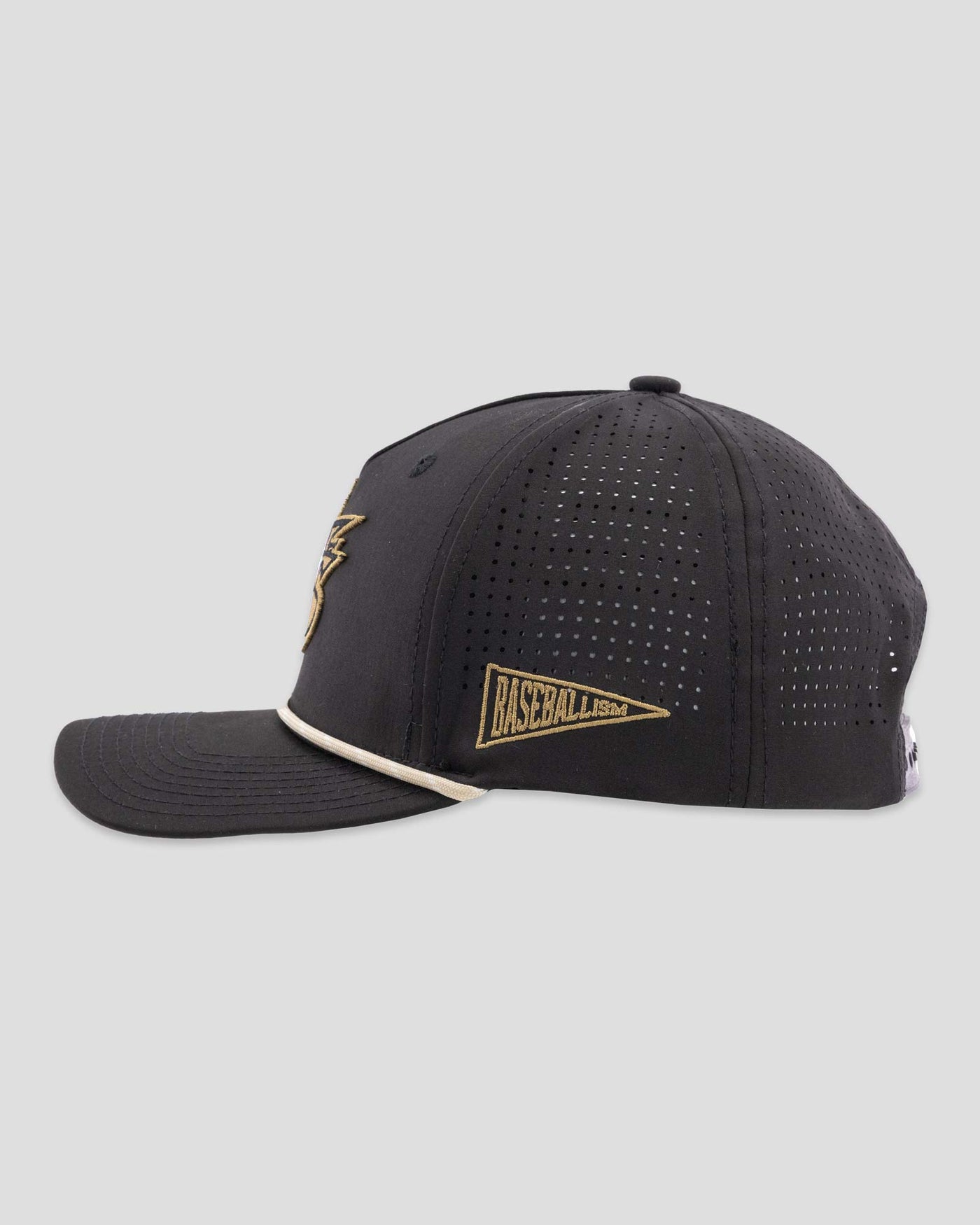 USA Rope Cap (Black/Gold) - Baseballism x USA Baseball