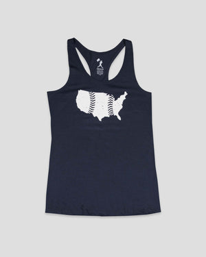 United Seams Racerback Tank - Baseballism Online