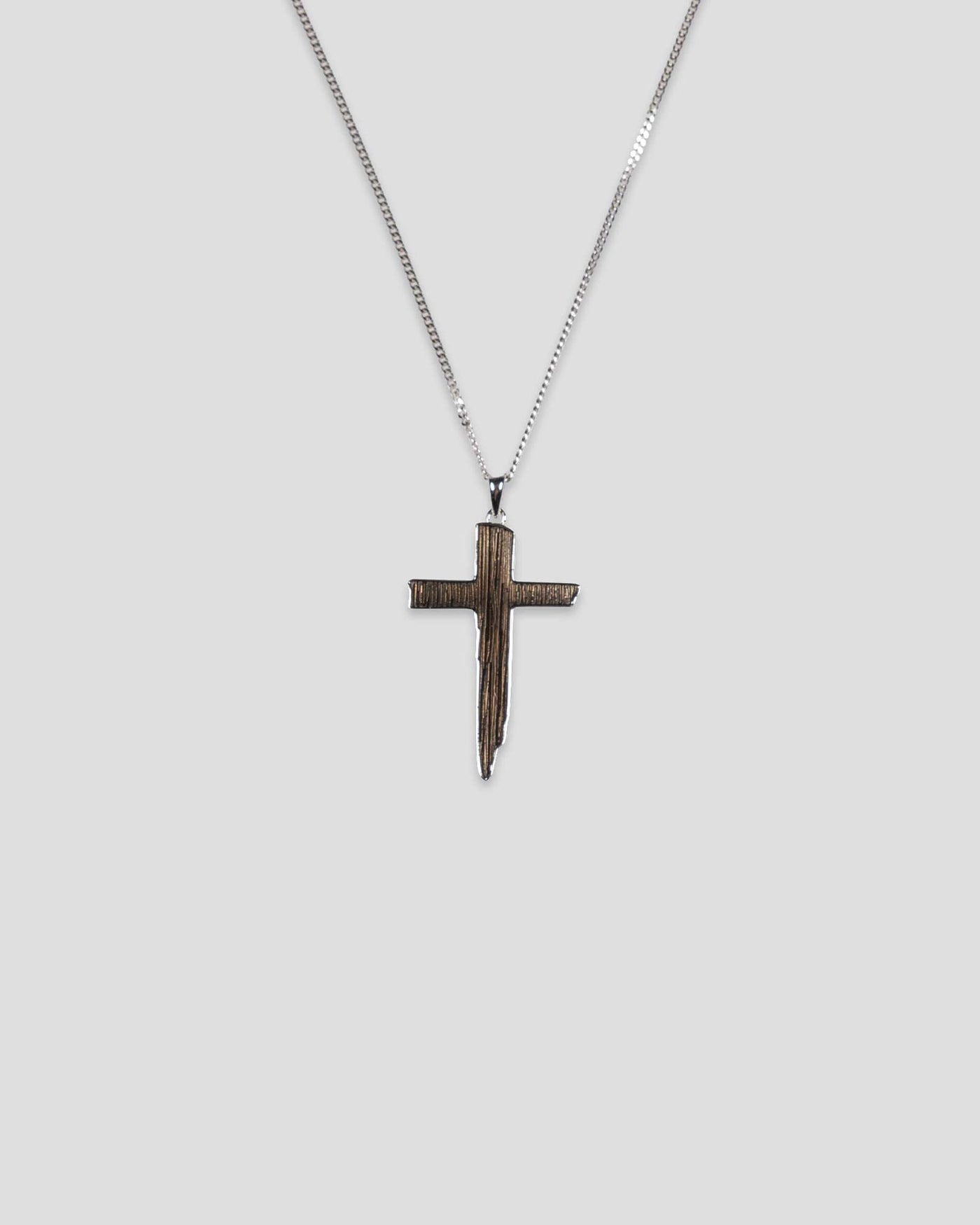 Warrior Eye Black Cross Necklace - Youth