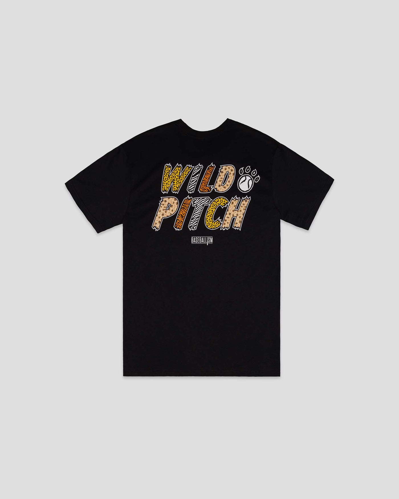 Wild Pitch T-Shirt (Black) - Youth - Baseballism Online