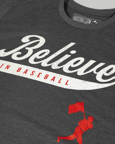Believe in Baseball T-Shirt - Baseballism Online