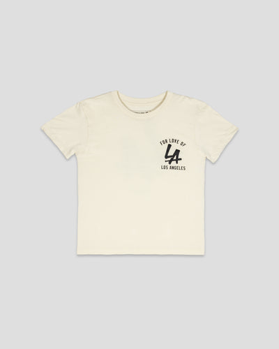 LA Bat T-Shirt (Cream) - Youth - Baseballism Online