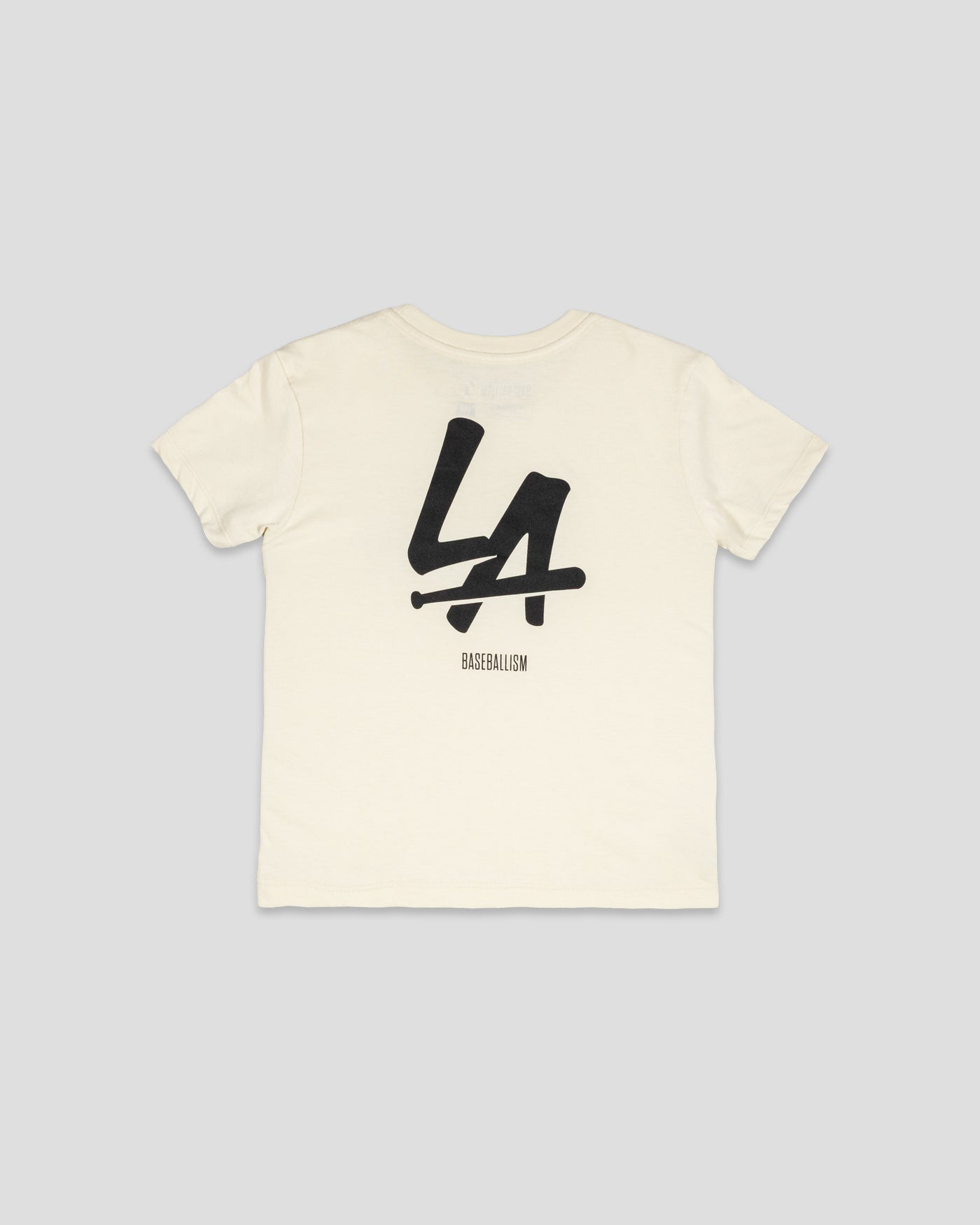 LA Bat T-Shirt (Cream) - Youth - Baseballism Online