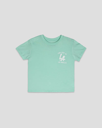 LA Bat T-Shirt (Mint) - Youth - Baseballism Online
