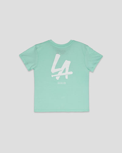LA Bat T-Shirt (Mint) - Youth - Baseballism Online