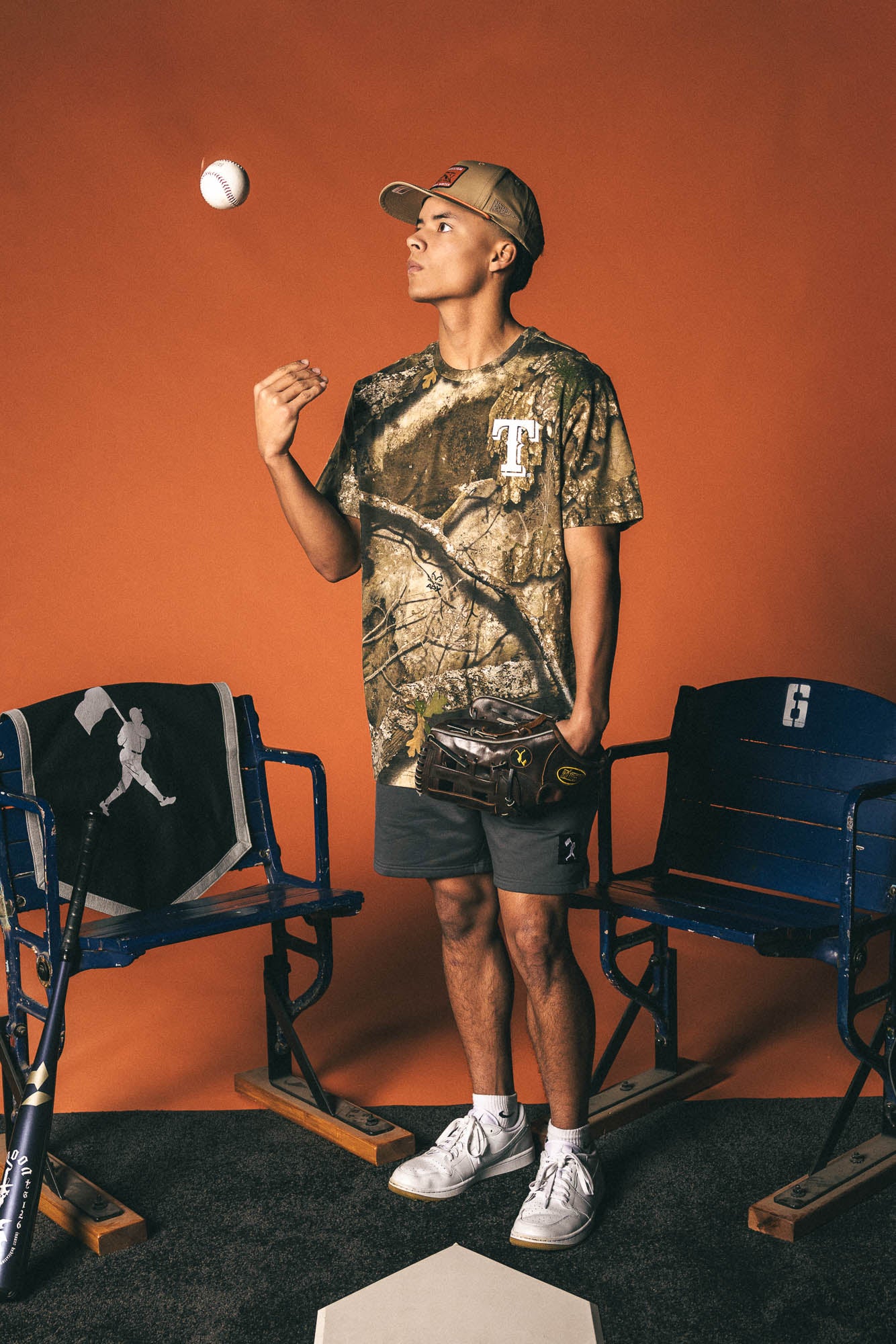 Realtree APX T-Shirt - Texas Rangers