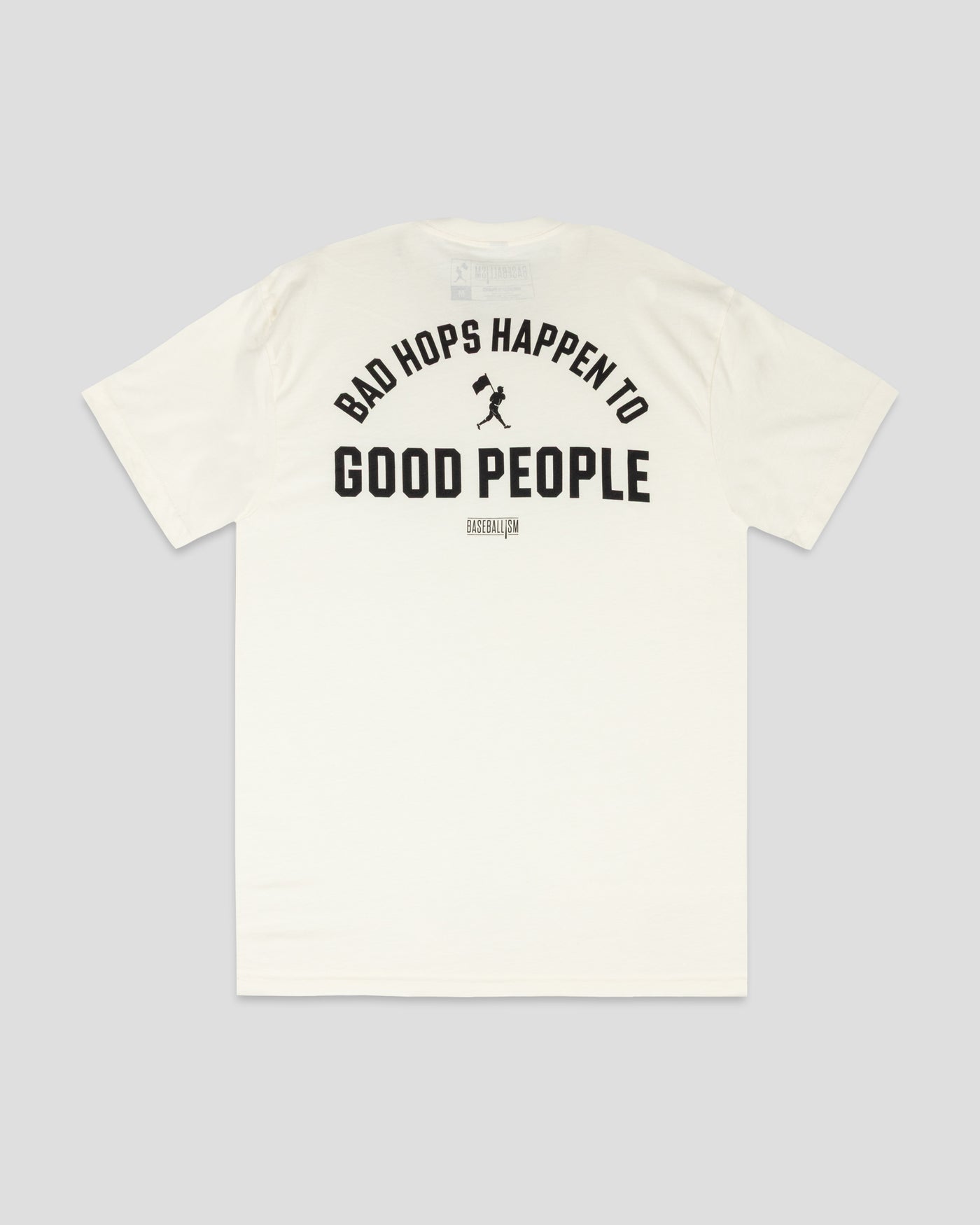 Bad Hops Happen T-Shirt - Baseballism Online
