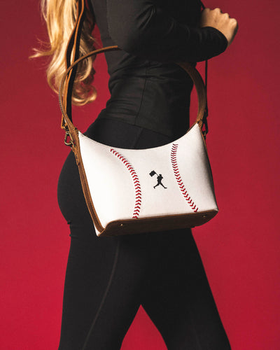 Baseball Seams Shoulder Bag