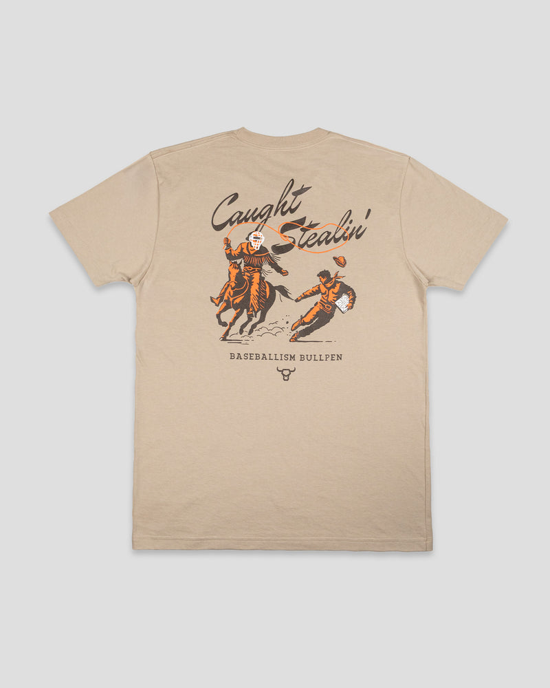 Caught Stealin' T-Shirt - Cream Regular price 962.128₫ Sale price 659.211₫